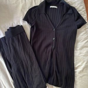 Abercrombie knit set